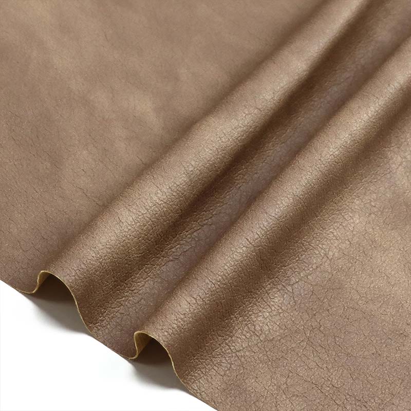 Bahan Kostum Kulit PU Imitasi Retak