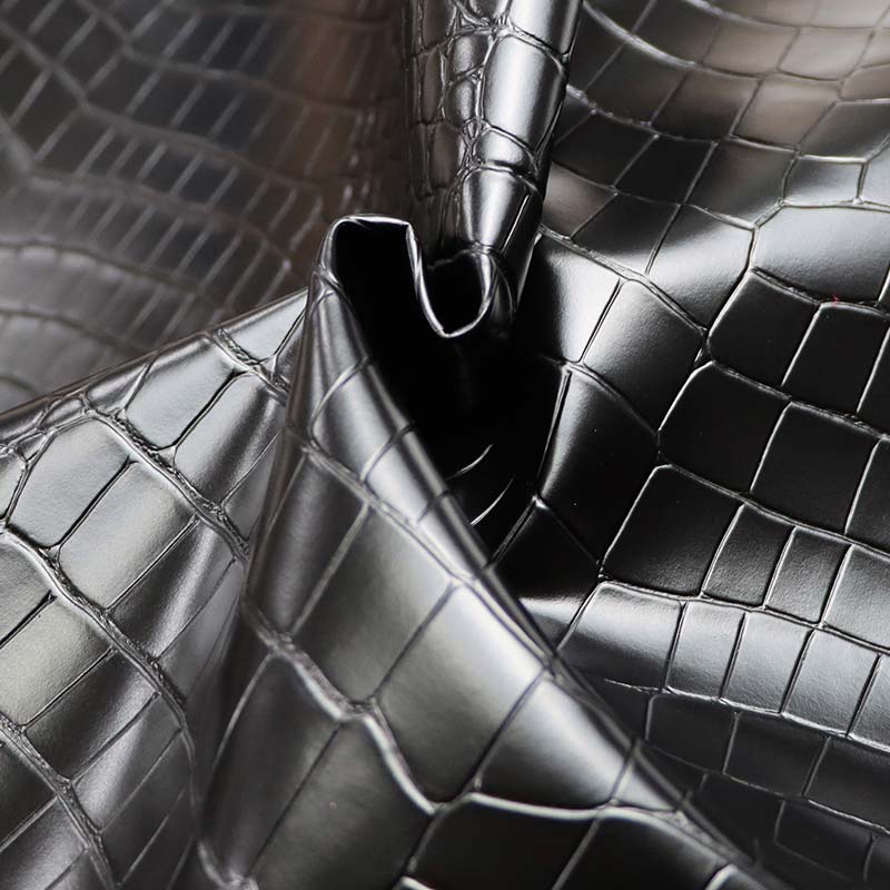 Kain Dekorasi Rumah Kulit PVC Tiruan Buatan Biji Buaya