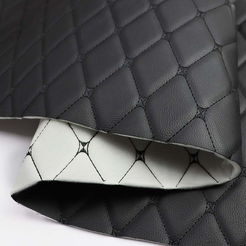 Kain Penutup Kursi Otomatis Kulit PVC Busa Komposit Bordir