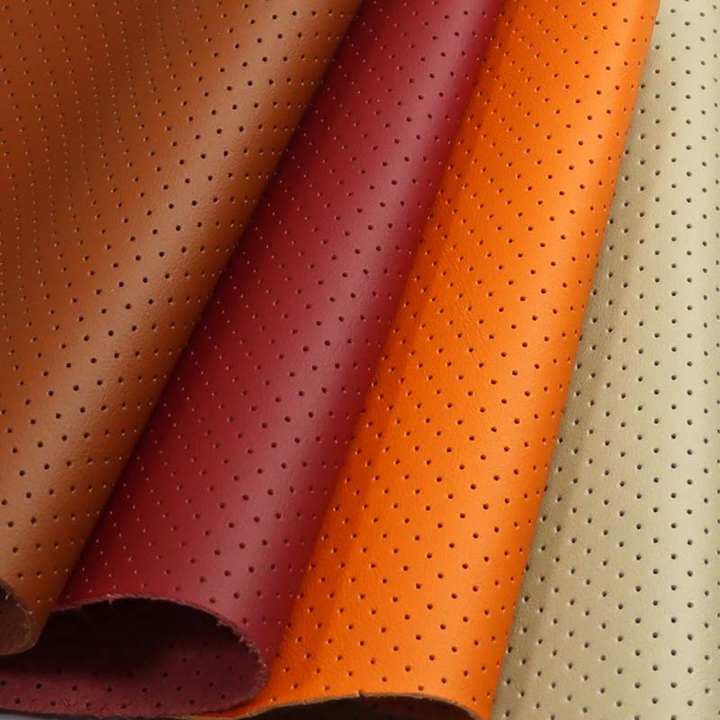 Kain Interior Jok Mobil Punching Kulit Microfiber Berlubang