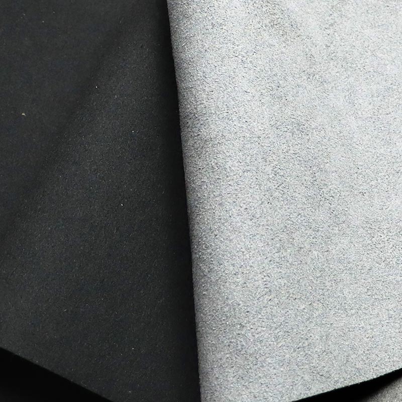 Lapisan Sepatu Kulit Microfiber Suede Ganda