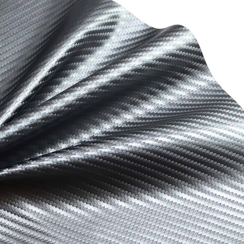 Bahan Interior Otomotif Buatan Sintetis Serat Karbon PVC