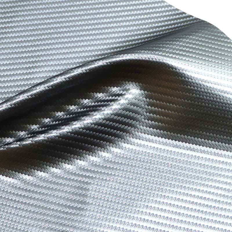 Bahan Interior Otomotif Buatan Sintetis Serat Karbon PVC