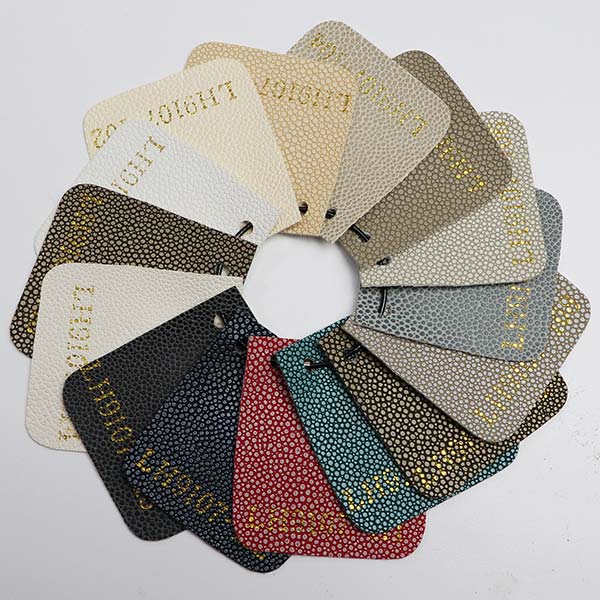 Kain Kulit Sintetis Vinyl Tahan Air Kulit PVC Pelapis