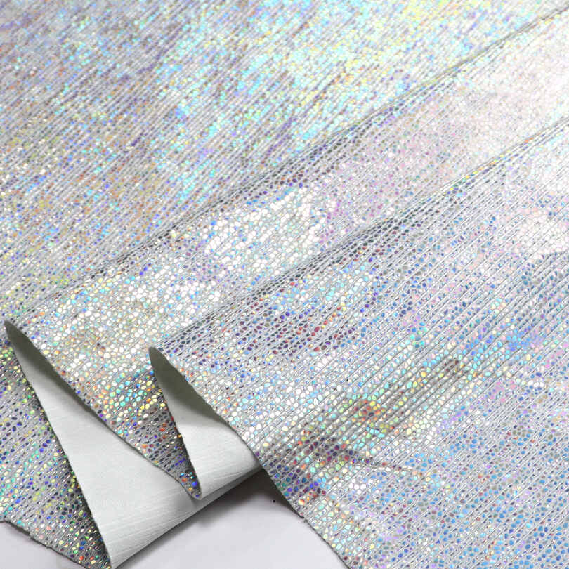 Tas Sepatu Warna-warni Kresek Metalik Kain Kulit Imitasi PU