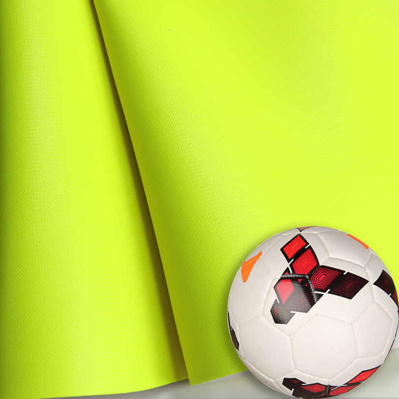 Kain Kulit PU Bola Bola Fluorescein