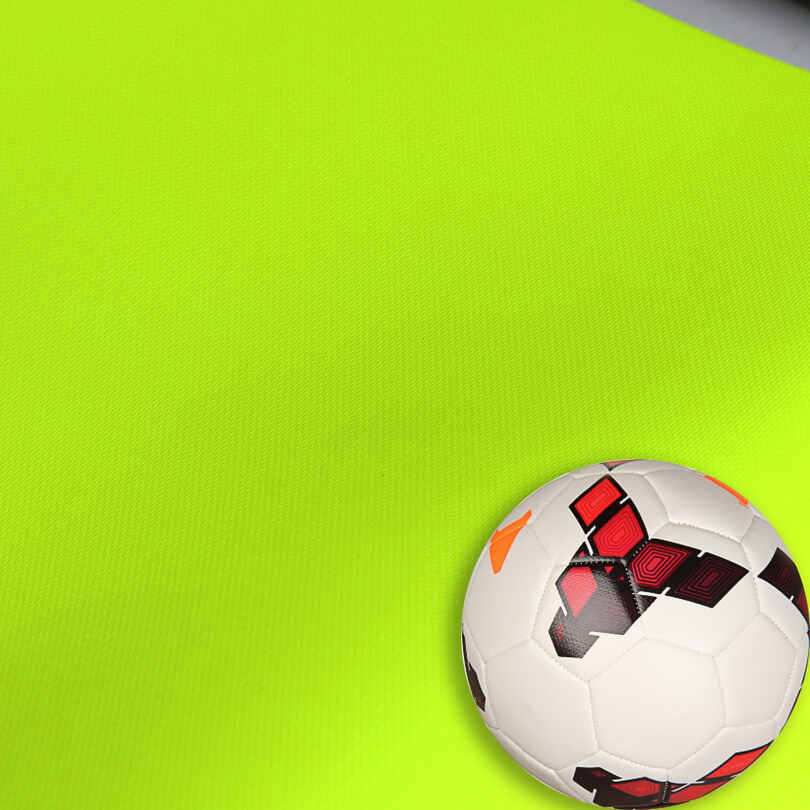 Kain Kulit PU Bola Bola Fluorescein