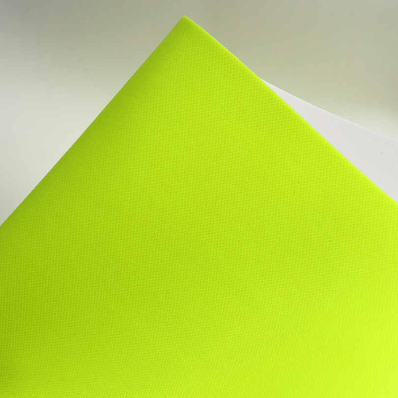 Kain Kulit PU Bola Bola Fluorescein