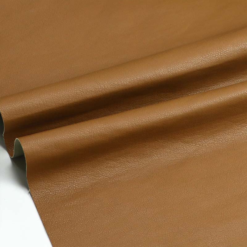 Bahan Pakaian Kulit PU Penopang Rajut Super Lembut