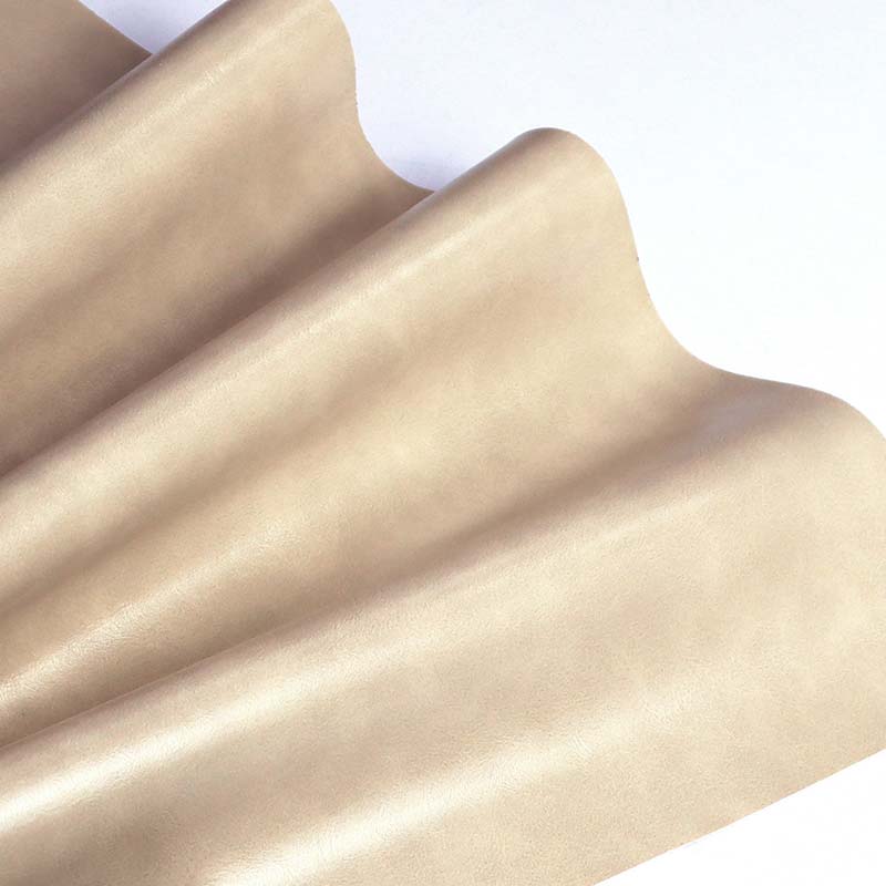 Kain Kursi Sofa Kulit Imitasi PVC Berminyak Dua Warna